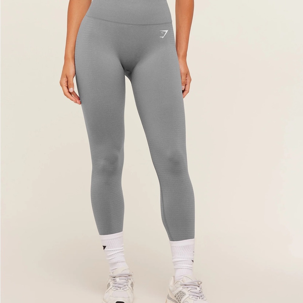 3 PAIRS Gymshark Seamless High-Waist Leggings in Light